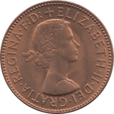 1958 HALFPENNY ( UNC ) 2 - Halfpenny - Cambridgeshire Coins
