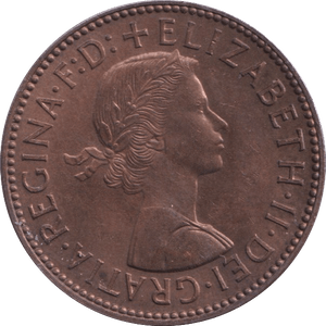 1958 HALFPENNY ( UNC ) - Halfpenny - Cambridgeshire Coins