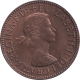 1958 HALFPENNY ( UNC ) - Halfpenny - Cambridgeshire Coins