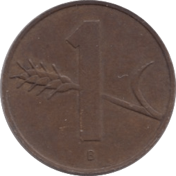 1958 ONE RAPPEN SWITZERLAND - WORLD COINS - Cambridgeshire Coins