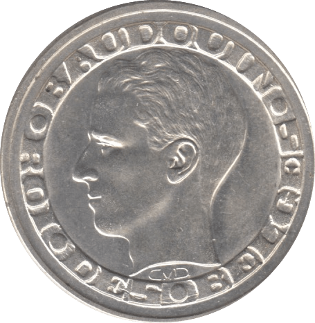 1958 SILVER 50 FRANCS BRUSSELS WORLD FAIR BELGIUM - SILVER WORLD COINS - Cambridgeshire Coins