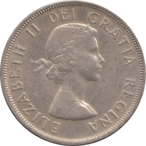 1958 SILVER DOLLAR CANADA 3 - WORLD SILVER COINS - Cambridgeshire Coins
