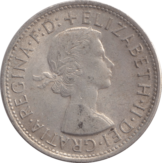 1958 SILVER FLORIN AUSTRALIA - SILVER WORLD COINS - Cambridgeshire Coins