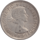 1958 SILVER FLORIN AUSTRALIA - SILVER WORLD COINS - Cambridgeshire Coins
