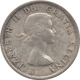 1958 SILVER ONE DOLLAR CANADA - WORLD SILVER COINS - Cambridgeshire Coins