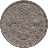 1958 SIXPENCE ( VF ) - Sixpence - Cambridgeshire Coins