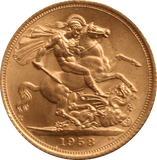 1958 SOVEREIGN ( UNC ) - Sovereign - Cambridgeshire Coins