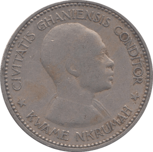 1958 TWO SHILLING GHANA - WORLD COINS - Cambridgeshire Coins