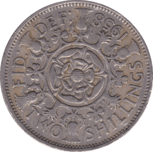 1958 TWO SHILLINGS ( VF ) - Two SHILLINGS - Cambridgeshire Coins