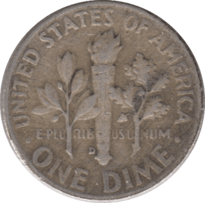 1958 USA SILVER DIME DENVER MINT - SILVER WORLD COINS - Cambridgeshire Coins