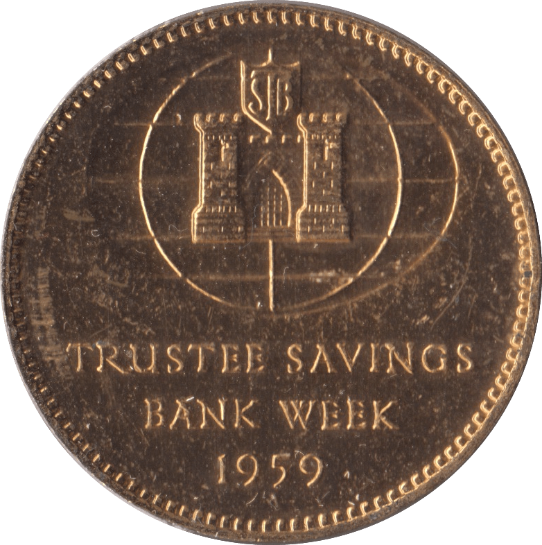 1959 BANK WEEK TOKEN - WORLD COINS - Cambridgeshire Coins