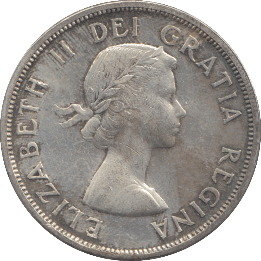 1959 CANADA SILVER ONE DOLLAR 9 - WORLD SILVER COINS - Cambridgeshire Coins
