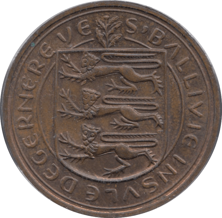 1959 EIGHT DOUBLES GUERNSEY - WORLD COINS - Cambridgeshire Coins