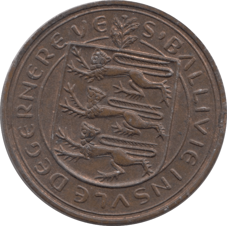 1959 EIGHT DOUBLES GUERNSEY - WORLD COINS - Cambridgeshire Coins