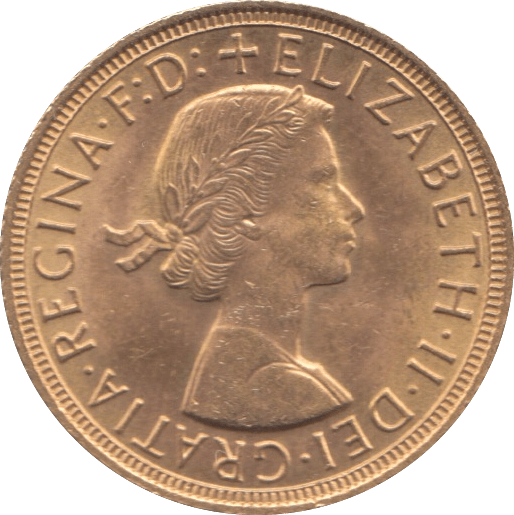 1959 GOLD SOVEREIGN ( AUNC ) - Sovereign - Cambridgeshire Coins