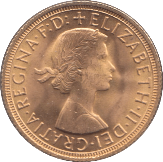 1959 GOLD SOVEREIGN ( BU ) - Sovereign - Cambridgeshire Coins