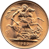 1959 GOLD SOVEREIGN ( UNC ) - Sovereign - Cambridgeshire Coins