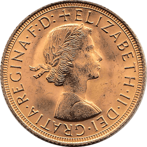 1959 GOLD SOVEREIGN ( UNC ) - Sovereign - Cambridgeshire Coins