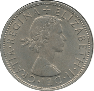 1959 HALFCROWN ( UNC ) - Halfcrown - Cambridgeshire Coins