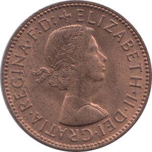 1959 HALFPENNY ( UNC ) 1 - Halfpenny - Cambridgeshire Coins