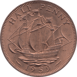 1959 HALFPENNY ( UNC ) 1 - Halfpenny - Cambridgeshire Coins