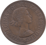 1959 HALFPENNY ( UNC ) 2 - Halfpenny - Cambridgeshire Coins