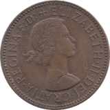 1959 HALFPENNY ( UNC ) 2 - Halfpenny - Cambridgeshire Coins