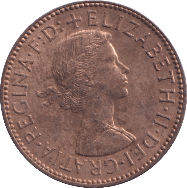 1959 HALFPENNY ( UNC ) - Halfpenny - Cambridgeshire Coins