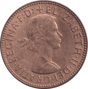 1959 HALFPENNY ( UNC ) - Halfpenny - Cambridgeshire Coins