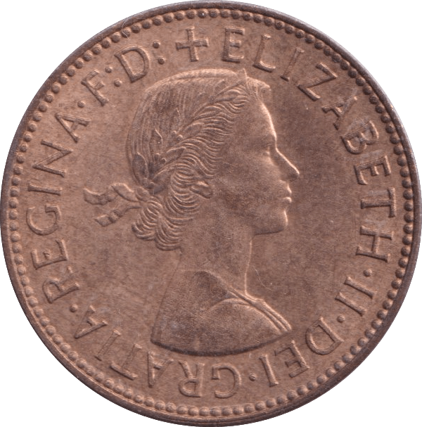 1959 HALFPENNY ( UNC ) - Halfpenny - Cambridgeshire Coins