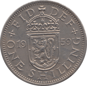 1959 SHILLING ( GVF ) - Shilling - Cambridgeshire Coins