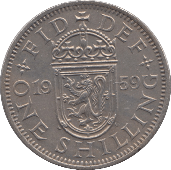 1959 SHILLING ( GVF ) - Shilling - Cambridgeshire Coins