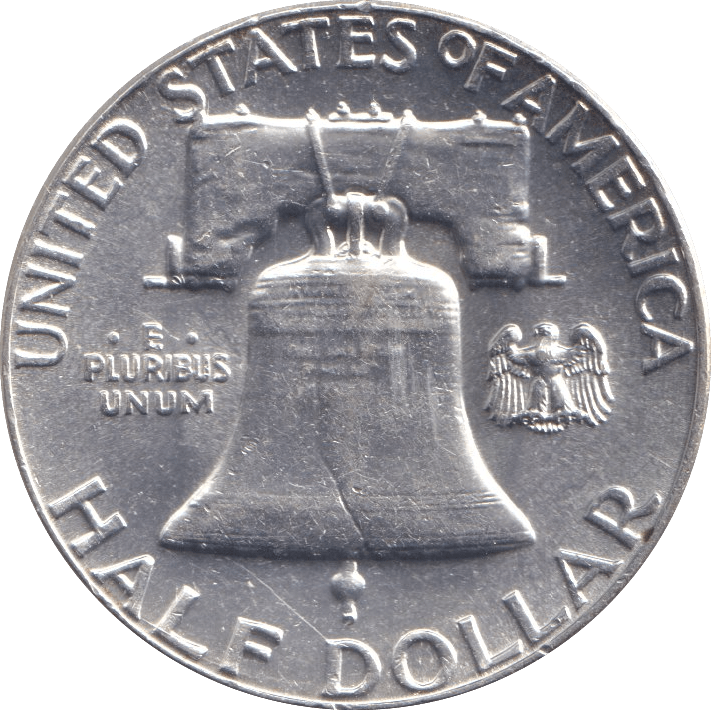 1959 SILVER HALF DOLLAR USA - Cambridgeshire Coins
