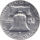 1959 SILVER HALF DOLLAR USA - Cambridgeshire Coins