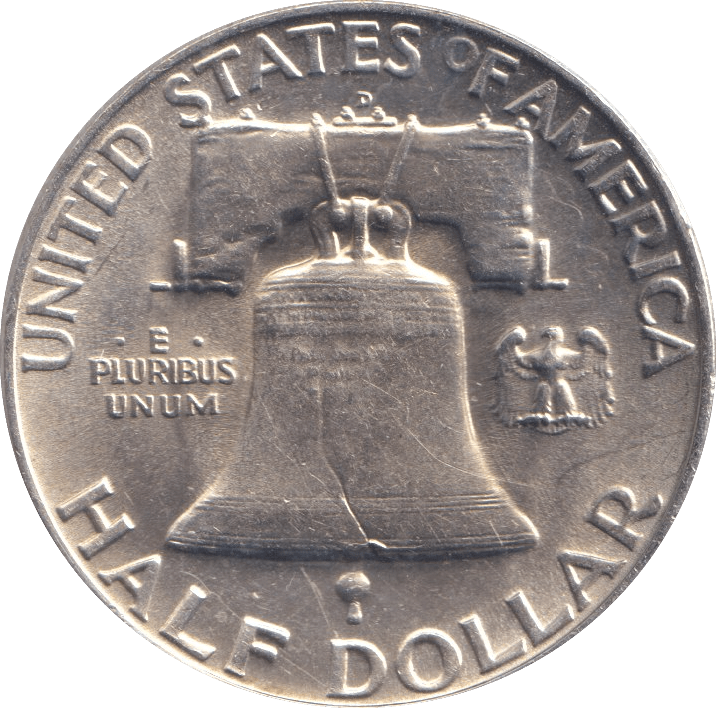1959 SILVER HALF DOLLAR USA - Cambridgeshire Coins