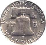 1959 SILVER HALF DOLLAR USA - Cambridgeshire Coins