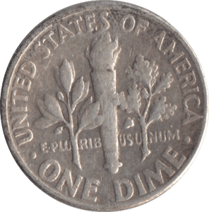 1959 SILVER ONE DIME USA - SILVER WORLD COINS - Cambridgeshire Coins