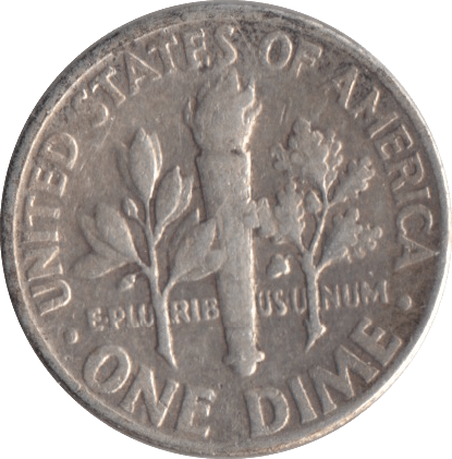 1959 SILVER ONE DIME USA - SILVER WORLD COINS - Cambridgeshire Coins