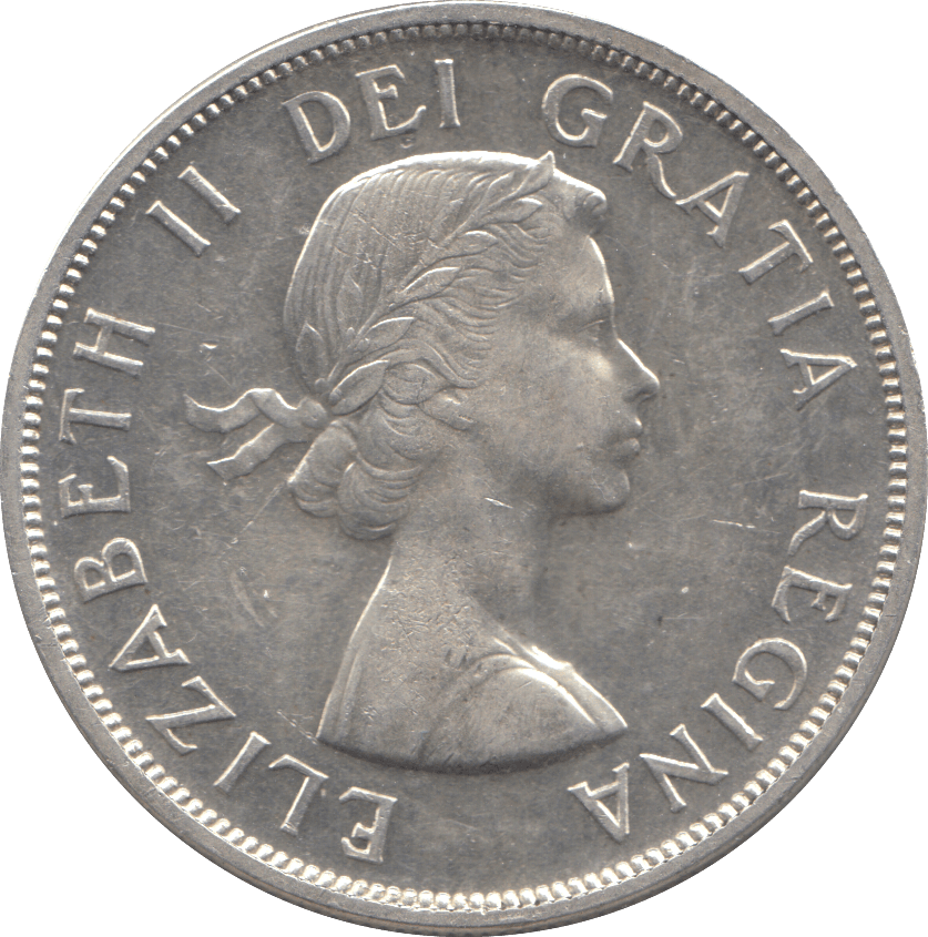 1959 SILVER ONE DOLLAR CANADA - WORLD SILVER COINS - Cambridgeshire Coins