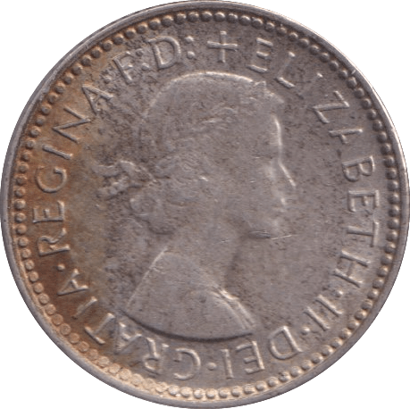 1959 SILVER SIXPENCE AUSTRALIA - SILVER WORLD COINS - Cambridgeshire Coins