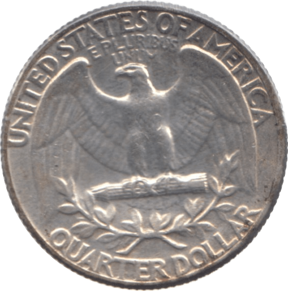 1959 USA SILVER 1/4 DOLLAR - SILVER WORLD COINS - Cambridgeshire Coins