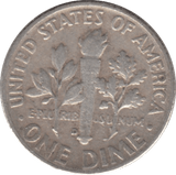 1959 USA SILVER DIME DENVER MINT - SILVER WORLD COINS - Cambridgeshire Coins