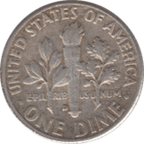 1959 USA SILVER DIME DENVER MINT - SILVER WORLD COINS - Cambridgeshire Coins