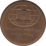 1960 BANK WEEK TOKEN - WORLD COINS - Cambridgeshire Coins