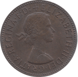 1960 HALFPENNY ( UNC ) 18 - Halfpenny - Cambridgeshire Coins