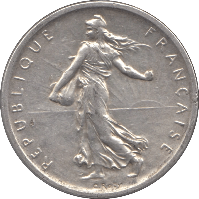 1960 SILVER 5 FRANCS FRANCE REF 2 - SILVER WORLD COINS - Cambridgeshire Coins
