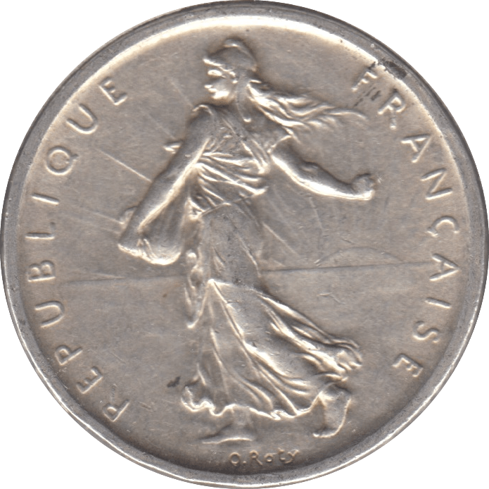 1960 SILVER 5 FRANCS FRANCE REF 3 - SILVER WORLD COINS - Cambridgeshire Coins