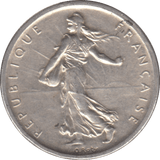 1960 SILVER 5 FRANCS FRANCE REF 3 - SILVER WORLD COINS - Cambridgeshire Coins
