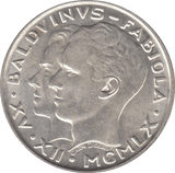 1960 SILVER 50 FRANCS BELGIUM - SILVER WORLD COINS - Cambridgeshire Coins