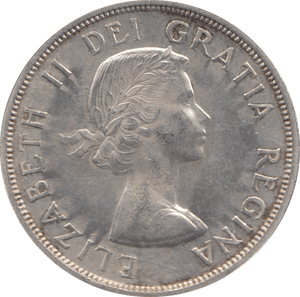 1960 SILVER DOLLAR CANADA - SILVER WORLD COINS - Cambridgeshire Coins